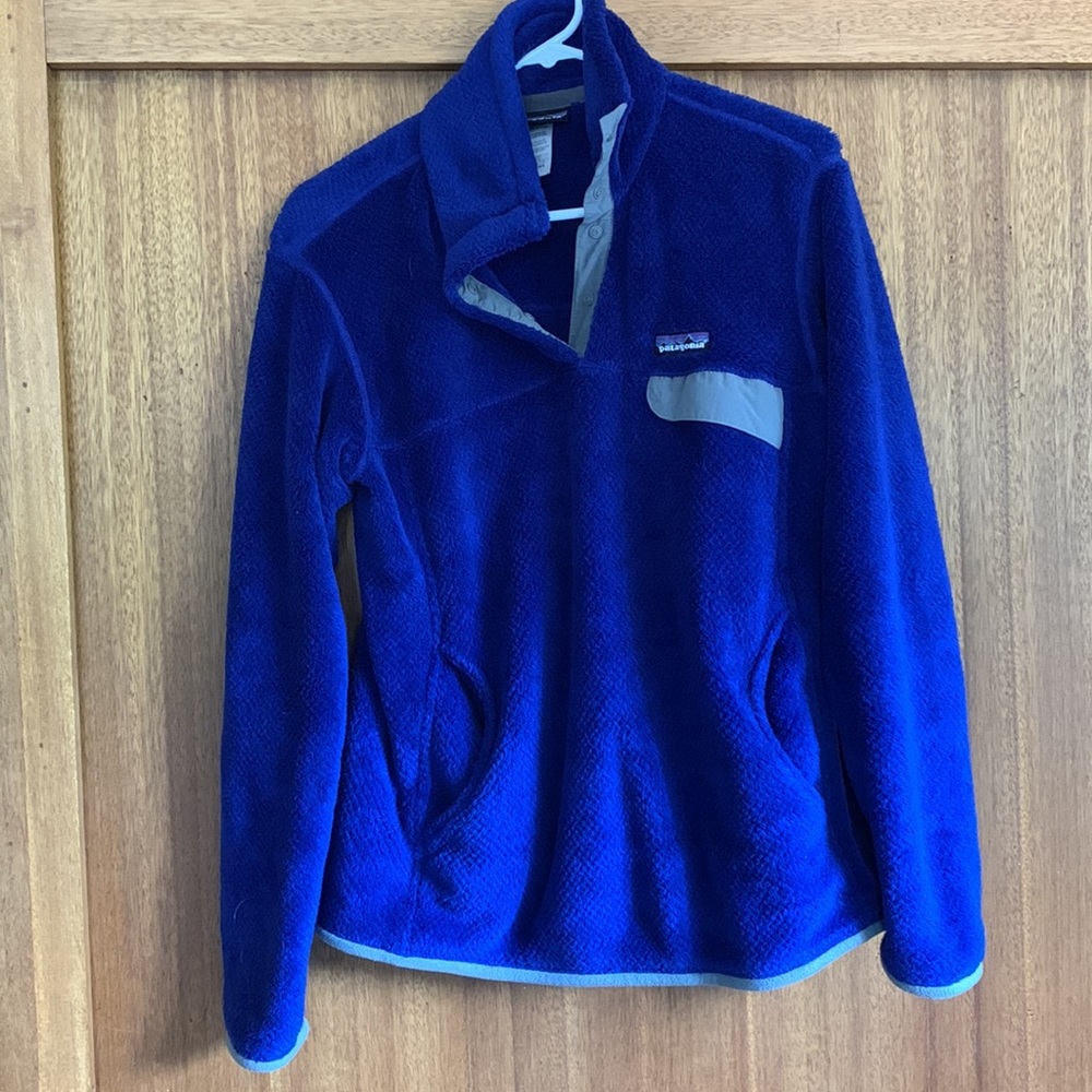 Patagonia Women's Re-Tool Snap-T® Fleece Pullover | Royal Blue | Women’s Medium